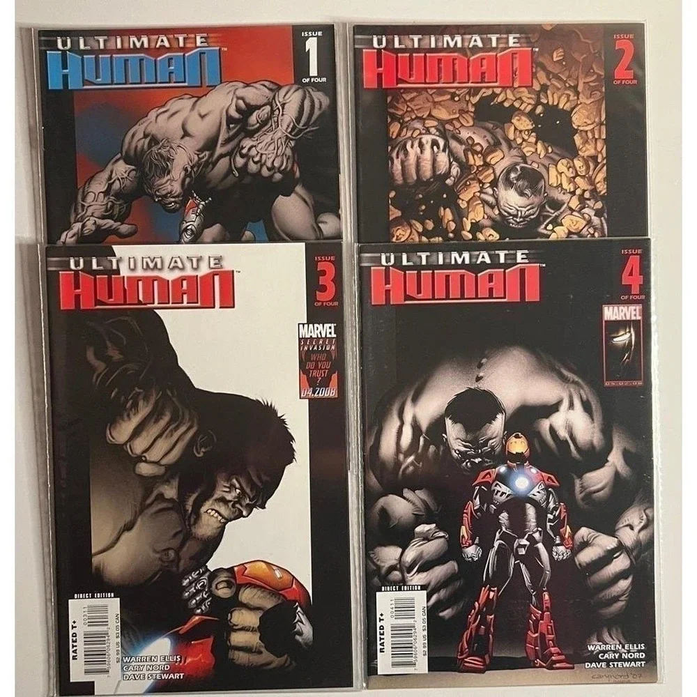 Ultimate Human Complete Set 1-4